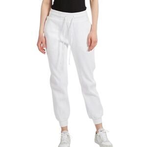 NWT Women's The Range Vital Rib Jogger White Drawstring Pants Urban Chic XS